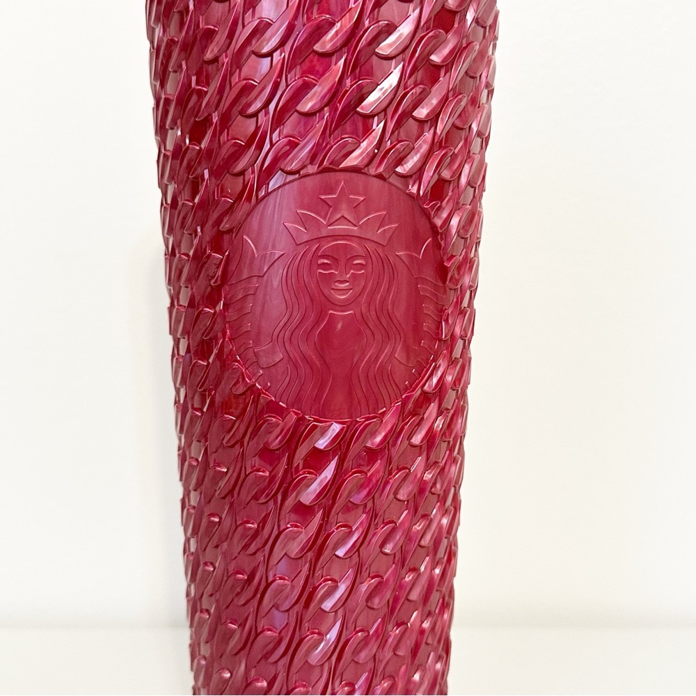 Starbucks NWT Holiday Merlot Jeweled Venti Travel Tumbler - Picture 4 of 6